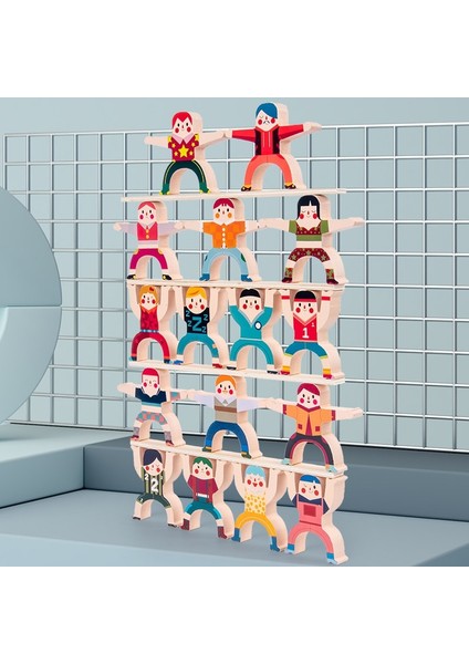 Wooden Hercules Stacks Of High Balance Building Blocks Puzzle Children's Toys Table Games Stalls Source |stacking Blocks