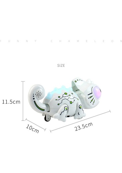 2.4g Robot Zeka Akıllı Uzaktan Kumanda Yeme Böcekler Bukalemun Oyuncak | Gags ve pratik Şakalar