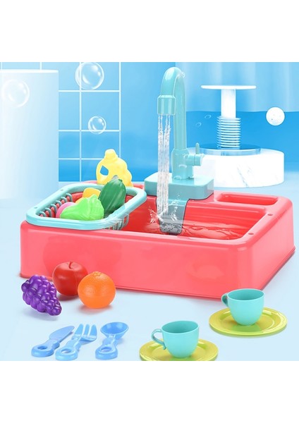 Çocuk Lavabo Bulaşık Yıkama Seti Oyuncak Çocuk Simüle Mutfak Oyuncak Seti Eğitici Oyun Ev Oyunları Prop Lavabo Wash Suit Oyuncak | Mutfak Oyuncakları(Yurt Dışından) fiyatları