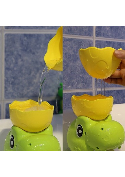 Banyo Oyuncakları Dinozor Şelale Yel Değirmeni Banyo Kitap Küvet Su Oyuncaklar Çocuklar Için Eğlenceli Banyo Zamanı Duyusal Geliştirme | Banyo Oyuncak fırsatları