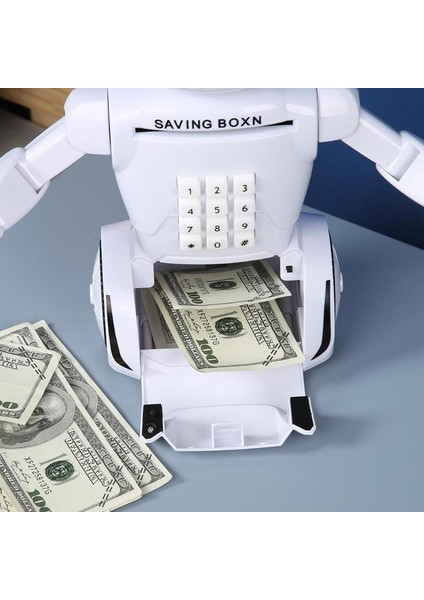 Yaratıcı Elektronik Şifre Robot Kumbara Kapalı Işık Müzik Tasarruf Para Kutusu Masa Lambası Çocuk Oyuncakları Süs Çocuk Hediye | Para Kutuları(Yurt Dışından) fırsatları