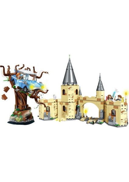 Magic Castle Great Hall Building Blocks Brick Cartoon Action Figure Toys Brain Game Model Anime Gifts|stacking Blocks(Yurt Dışından)