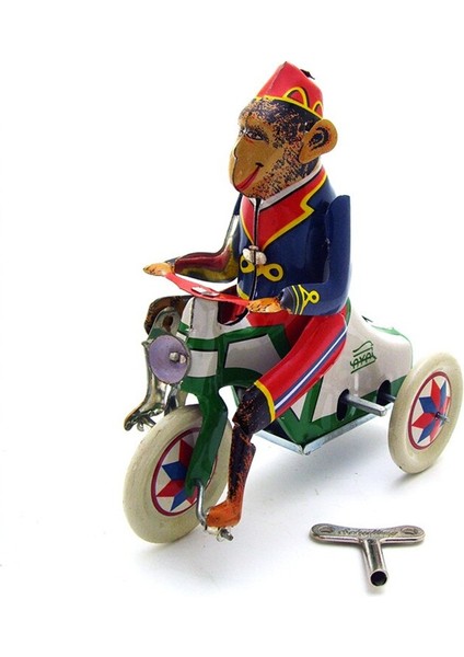 Vintage Koleksiyon Teneke Oyuncaklar Klasik Clockwork Wind Up Sürme Maymun Kalay Oyuncaklar Yetişkin Çocuklar Için Koleksiyon Hediye | Rüzgar Up Oyuncaklar fırsatları