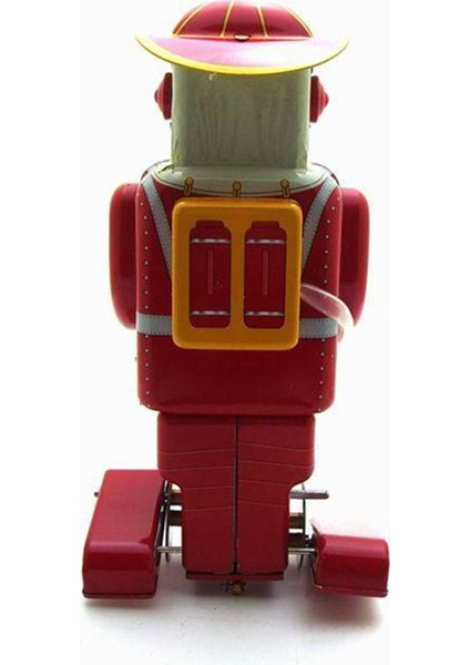 Vintage Children Adult Toys Tin Robots Wind Up Toys Home Collection Retro Craft Mechanical Fire Fighter|wind Up Toys fırsatları