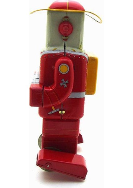 Vintage Children Adult Toys Tin Robots Wind Up Toys Home Collection Retro Craft Mechanical Fire Fighter|wind Up Toys indirimleri