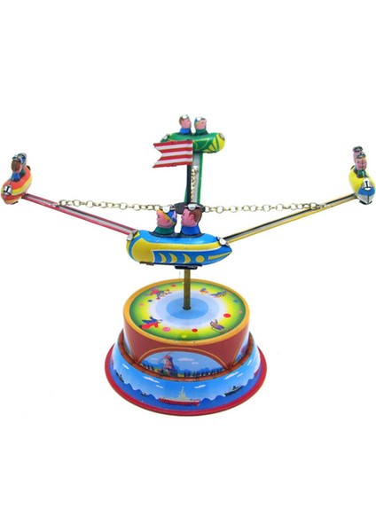 Classic Vintage Clockwork Amusement Park Nostalgic Wind Up Children Kids Tin Toys With Key Fun Toy Gift For Children|tin Toys|tin Tin Toystoys Tin modelleri