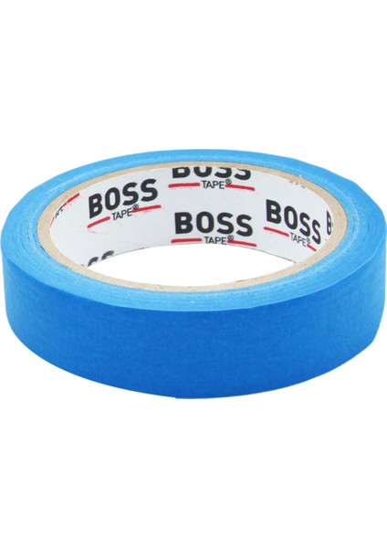 Boss Tape Mavi Renkli Maskeleme Boya Bandı Kağıt Bant