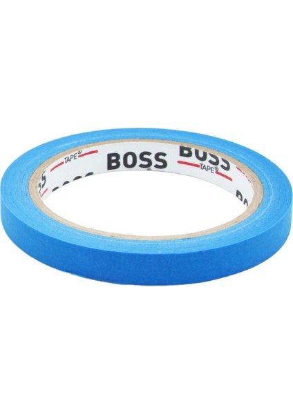 Boss Tape Mavi Renkli Maskeleme Boya Bandı Kağıt Bant