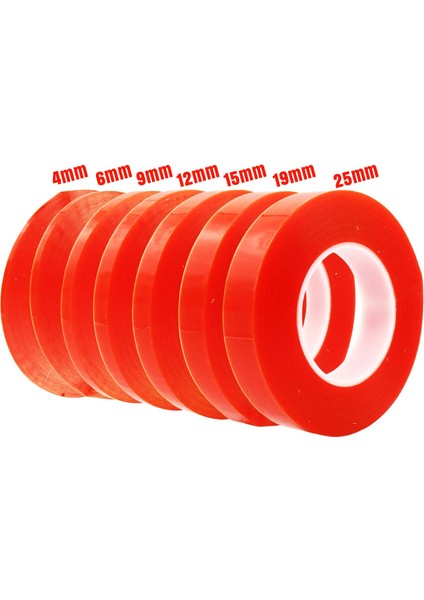 50 Metre Şeffaf Çift Taraflı İnce Polyester Isıya Dayanıklı Bant 160 Mikron fırsatları