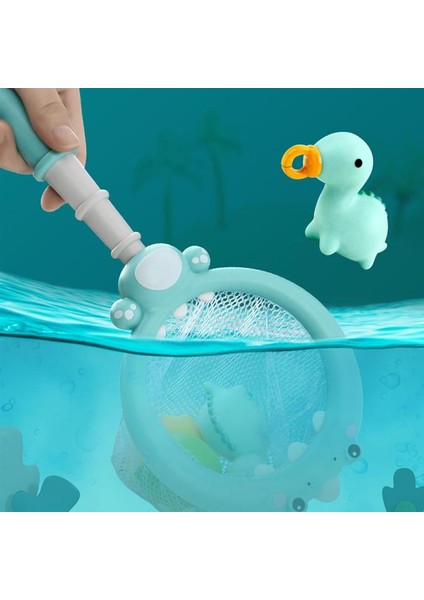 Bebek Banyo Oyuncakları Çocuk Dinozor Balıkçılık Oyuncaklar Küvet Oyuncaklar Yaz Yüzme Havuzu Plaj Oyna Su Oyuncakları Interaktif Oyuncaklar Çocuklar Için | Banyo Oyuncak