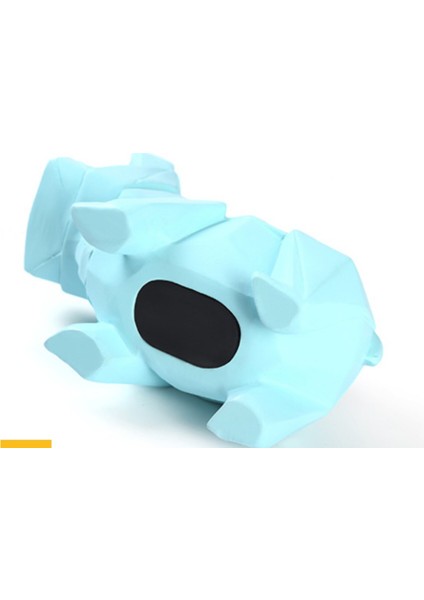 Sevimli Reçine Para Için Kaydet Ev Dekor Kumbara Para Yaratıcı Poligon Hippo Moneybox (17 * 7.5 * 11.5 Cm) modelleri