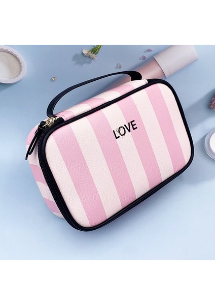 Çok Işlevli Seyahat Temizle Makyaj Çantası Kadın Moda Pembe Kozmetik Çantası Tuvalet Organizatör Su Geçirmez Kadın Makyaj Kılıfları | Kozmetik Çanta ve davalar fiyatları