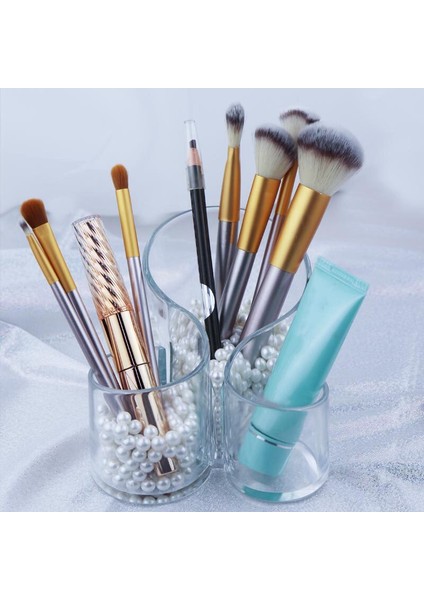 Şeffaf Ruj Kozmetik Organizatör Kozmetik Saklama Kutusu Makyaj Fırça Kalem Tutucu Raf Takı Ekran Makyaj Araçları | Makyaj Organizatörleri(Yurt Dışından) fırsatları