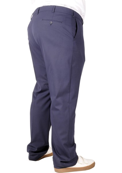 Buyuk Beden Erkek Kumaş Pantolon Superior 21024 Lacivert modelleri