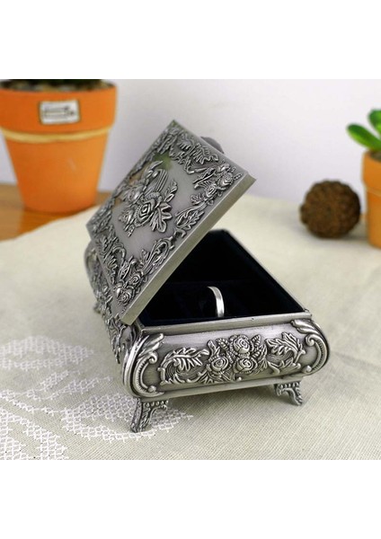 Vintage El Yapımı Kutusu Organizatör Takı Bilezik Inci Durumda Hediye Saklama Kutusu Ağaç Işi Gül Düğün Hediyesi | Saklama Kutusu | Tasarım Saklama Kutusudesigner Kutusu modelleri