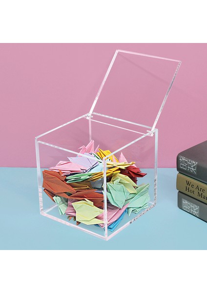 Kozmetik, Sundries, Masaüstü, Şeffaf, Toz Geçirmez Kutusu, Rouge, Maske, Parfüm Depolama, Akrilik Kutu. (9 * 9 * 9 Cm) modelleri