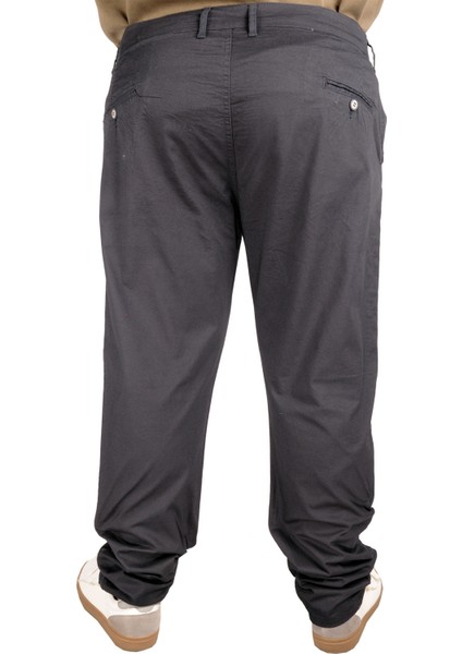 Büyük Beden Erkek Pantolon Keten 20850 Lacivert modelleri