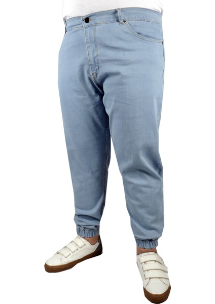 Erkek Kot Pantolon Jogger 21919 Mavi