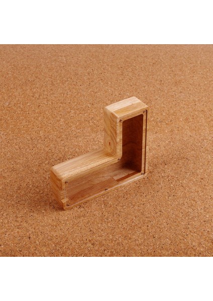 Money Box Wooden Novel Creative Art Word Shape Piggy Bank Deskop Adorment Coin Box Saving Box Coin Container For Office (18*18CM*3CM) modelleri
