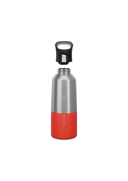 Outdoor Isı Yalıtımlı Paslanmaz Çelik Termos - Kırmızı - 0,8 L