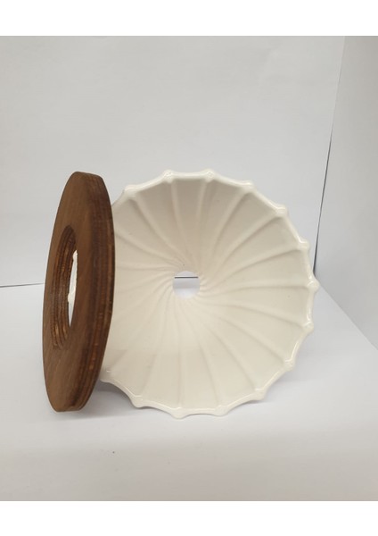 Ahşap Stantlı V60 Dripper Mavi fırsatları