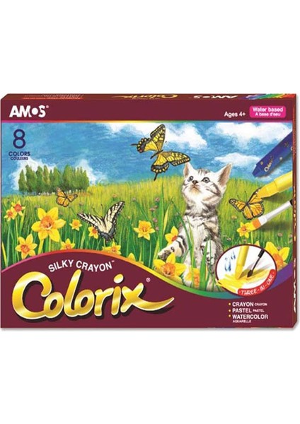 Colorix Aquarell Pastel Boya 8 Renk