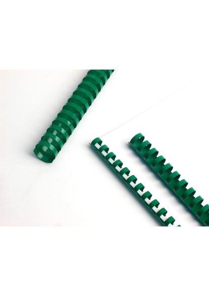 16 mm Plastik Spiral Siyah 100'LÜ