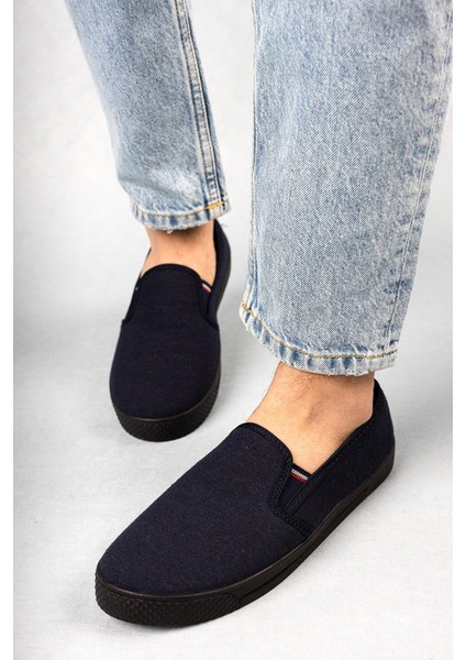 - Emek Dokuma Slip-On Erkek Ayakkabı