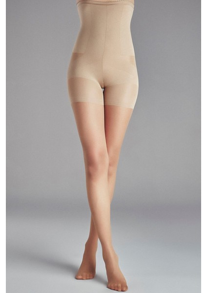 Kadın Body Control Korseli Külotlu Çorap 51-Açık Ten