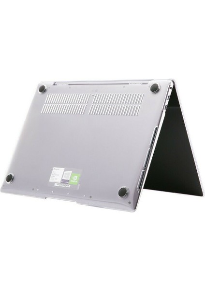 Huawei Matebook 14S 2021 Koruma Kılıf Hardcase HKD-W76 Şeffaf