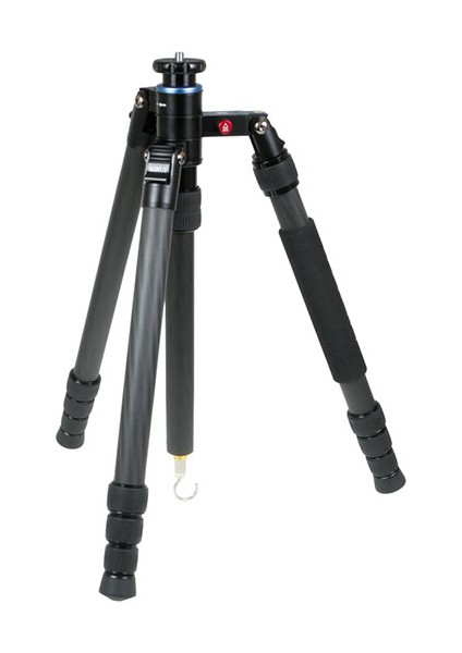 S-2204N+K20 Karbon Fiber Profesyonel Tripod Kiti Siyah