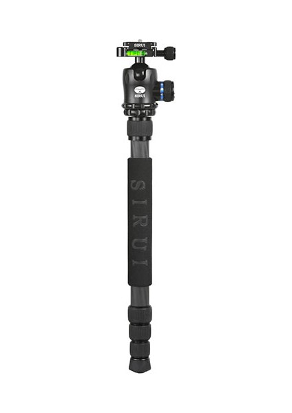 S-2204N+K20 Karbon Fiber Profesyonel Tripod Kiti Siyah