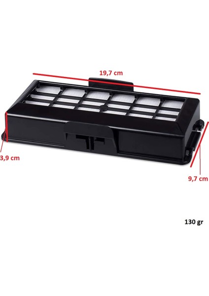 Icanpares Bosch Uyumlu Formula Bsg 72222 491669 71825 72225 72223 Pro Parquet3 Elektrikli Süpürge Hepa Filtre fırsatları