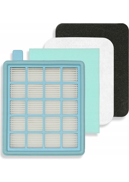 Icanpares Philips Uyumlu Powerpro Active fc 8475 8478 8670 9323 9320 9540 Elektrikli Süpürge Hepa Filtre Set fiyatları
