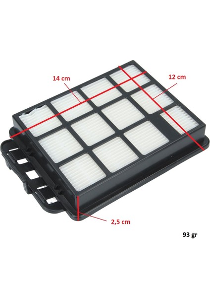 Icanpares Arçelik Uyumlu 9178005659 S 7534A 7534F Elektrikli Süpürge Hepa Filtre modelleri