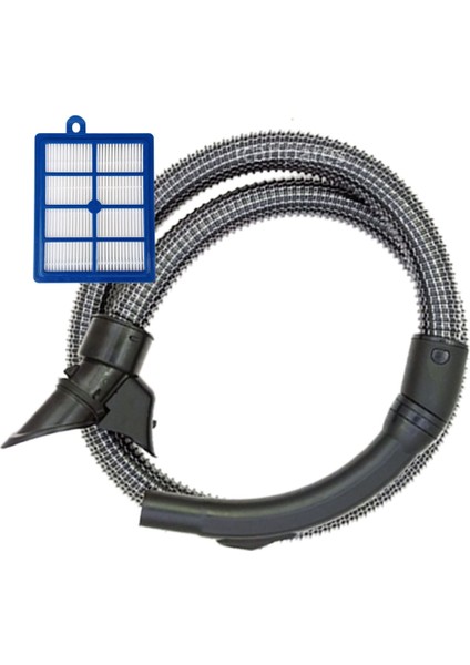 Icanpares Philips Uyumlu Fc 9200 9218 9202 9205 9536 Marathon Süpürge Telli Hortum ve Hepa Filtre