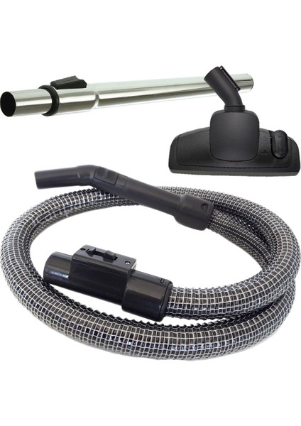 Icanpares Beko Uyumlu Bks 1205 P 2520 2522 3212 Eco Sphere Kanguru Süpürge Boru Emici Çelik Telli Hortum Seti