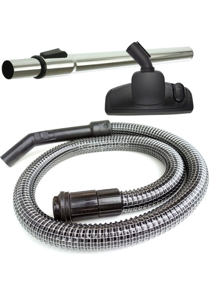 Icanpares Nilfisk Uyumlu Gd 930 Vp 930 Elektrikli Süpürge Teleskopik Boru Emici Telli Hortum Seti