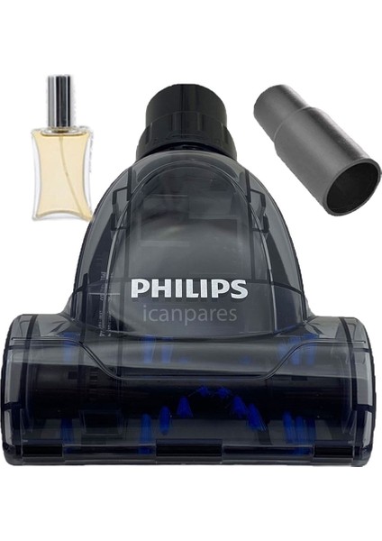 Icanpares Philips Uyumlu Fc 8600 8649 EXPRESSION 9264 9073 Elektrikli Süpürge Mini Turbo Fırçalı Emici Başlık