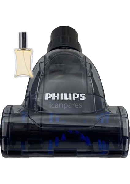 Icanpares Philips Uyumlu Triathlon 2000 MARATHON Fc 9205 Elektrikli Süpürge Mini Turbo Fırçalı Emici Başlığı