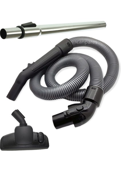 Icanpares King Uyumlu K 205 Piccolo Elektrikli Süpürge Teleskopik Boru Emici Başlık Hortum Seti