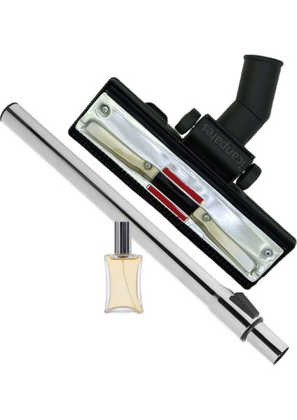 Icanpares Simtel Uyumlu Hiper S 2007 Elektrikli Süpürge Metal Tabanlı Emici Teleskopik Boru