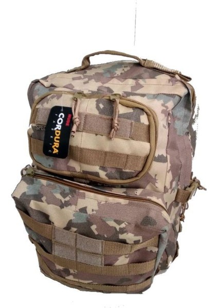 55L Çol Kamuflaj Cordura Çanta