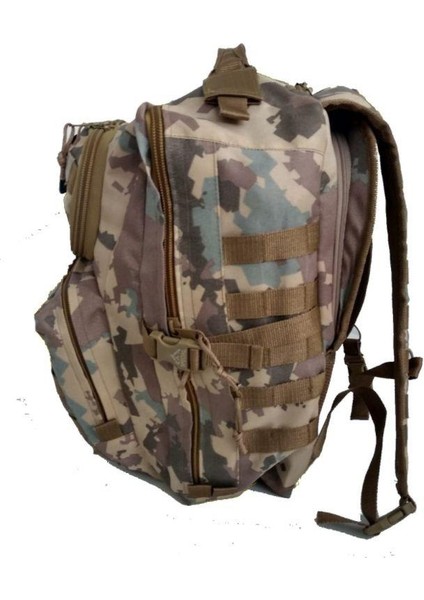 55L Çol Kamuflaj Cordura Çanta