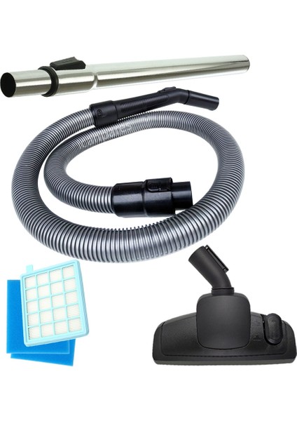 Icanpares Philips Uyumlu Fc 8475 8477 8671 9323 9542 Powerpro Compact Süpürge Boru Emici Filtre Hortum Seti