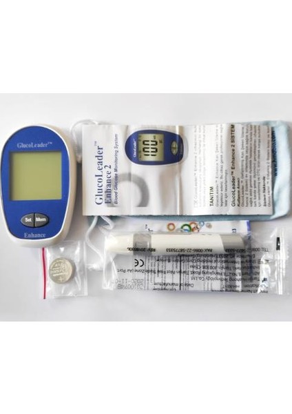 Glucoleader Enhance 2 Kan Şekeri Ölçüm Cihaz ve 50'li Ölçüm Çubuğu fırsatları