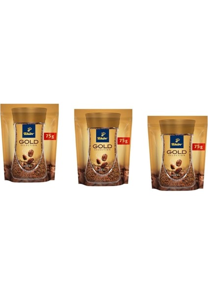 Çözünebilir Gold Kahve 75 gr 3'lü