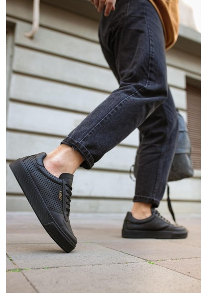 Günlük Ayakkabı 011 Siyah (Siyah Taban) modelleri
