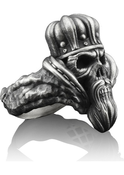 Kurukafa Kral Gümüş Yüzük