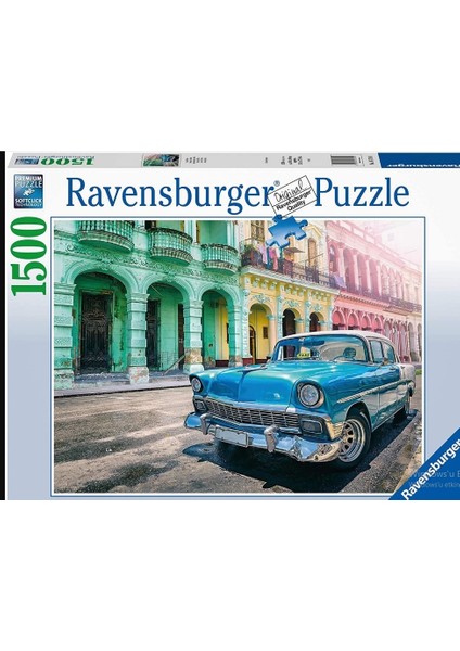 167104 Ravensburger, Küba, 1500 Parça Puzzle